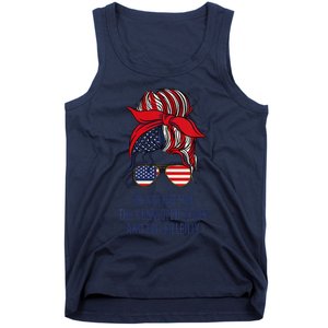 Women Im Voting For The Felon & The Hillbilly 2024 Pro Trump Meme Gift Tank Top