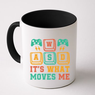 Wasd ItS What Moves Me Funny Pc Gamer Computer Nerd Funny Gift Coffee Mug