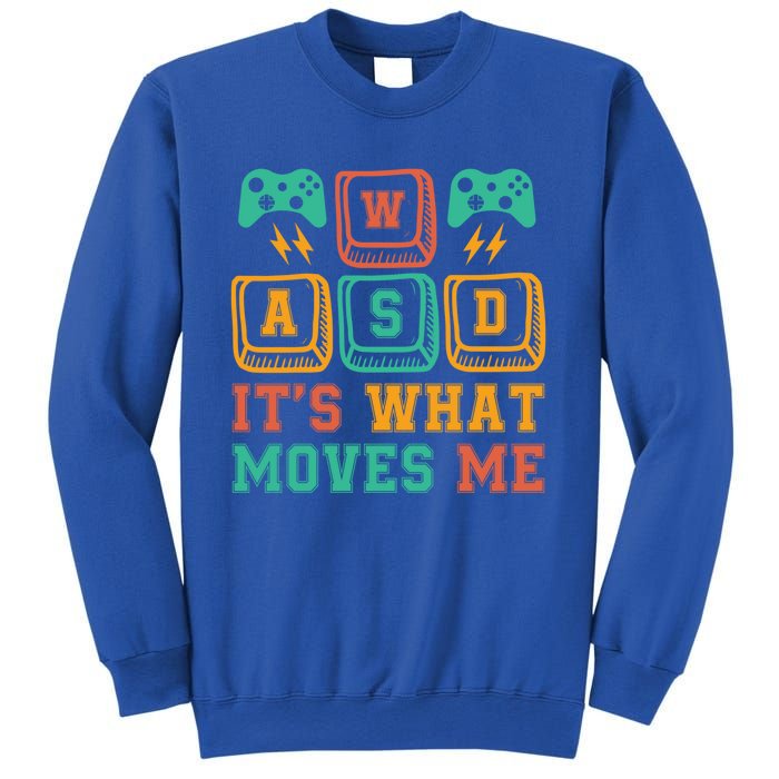 Wasd ItS What Moves Me Funny Pc Gamer Computer Nerd Funny Gift Sweatshirt