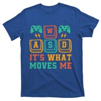 Wasd ItS What Moves Me Funny Pc Gamer Computer Nerd Funny Gift T-Shirt