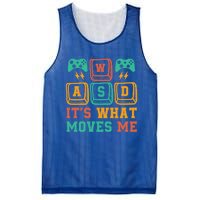 Wasd ItS What Moves Me Funny Pc Gamer Computer Nerd Funny Gift Mesh Reversible Basketball Jersey Tank