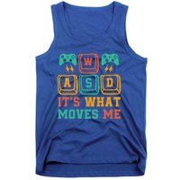 Wasd ItS What Moves Me Funny Pc Gamer Computer Nerd Funny Gift Tank Top