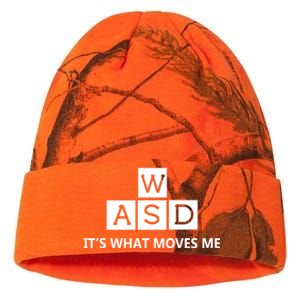 Wasd ItS What Moves Me Funny Pc Gamer Computer Gift Kati Licensed 12" Camo Beanie