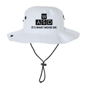 Wasd ItS What Moves Me Funny Pc Gamer Computer Gift Legacy Cool Fit Booney Bucket Hat