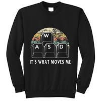 Wasd ItS What Moves Me Funny Pc Gamer Computer Nerd Gift Sweatshirt