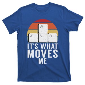 Wasd Its What Moves Me Gamer Key Board Crypto T Cool Gift T-Shirt