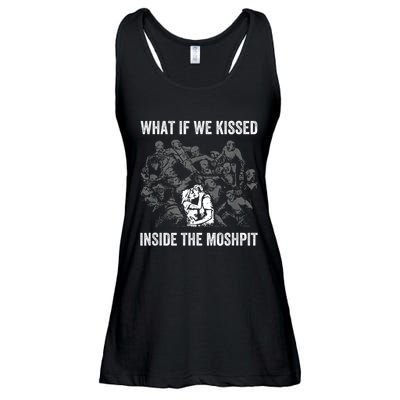 What If We Kissed At The Moshpit Ladies Essential Flowy Tank