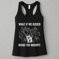 What If We Kissed At The Moshpit Womens Tank Top