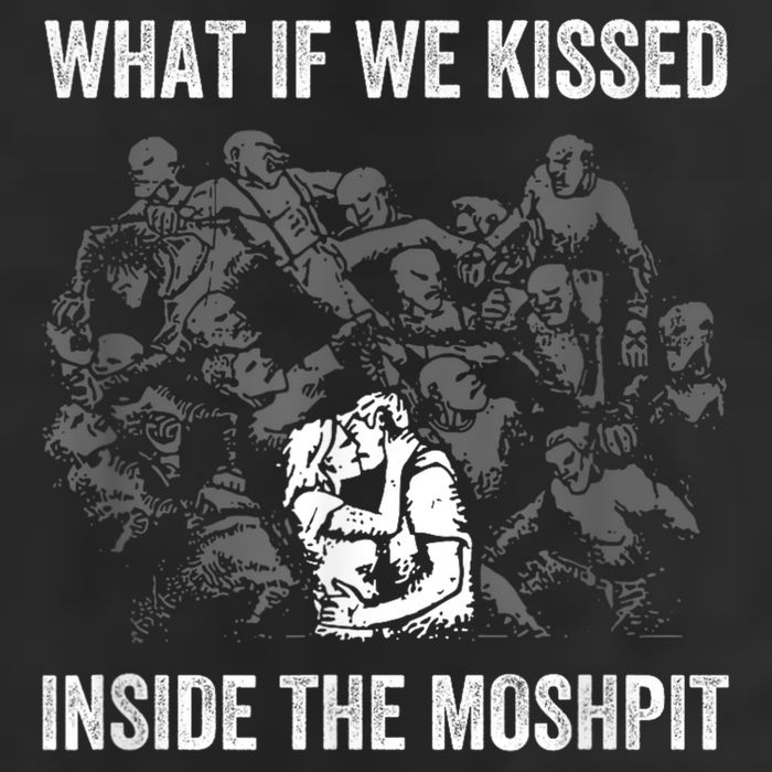 What If We Kissed At The Moshpit Microfiber Hand Towel