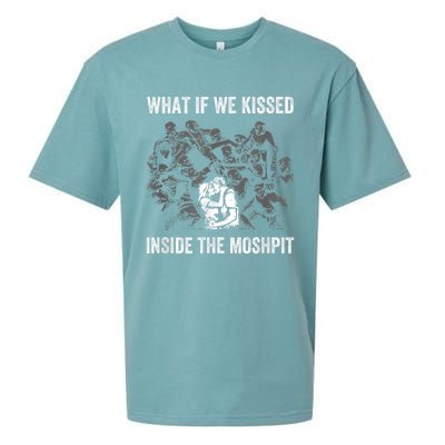 What If We Kissed At The Moshpit Sueded Cloud Jersey T-Shirt