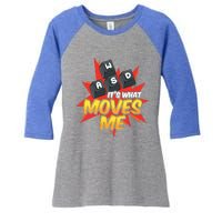 Wasd Its What Moves Me! Funny Pc Gamer Cute Gift Women's Tri-Blend 3/4-Sleeve Raglan Shirt