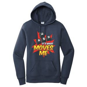 Wasd Its What Moves Me! Funny Pc Gamer Cute Gift Women's Pullover Hoodie