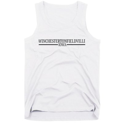 Winchestertonfieldville Iowa Tank Top