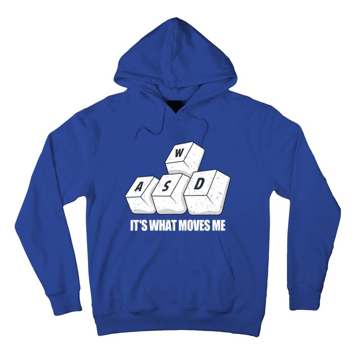 Wasd Its What Moves Me Funny Pc Gamer Gaming Gift Hoodie