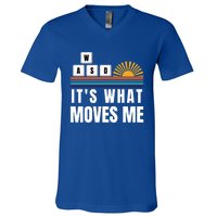 Wasd Its What Moves Me Keyboard Keys Funny Gamer Great Gift V-Neck T-Shirt