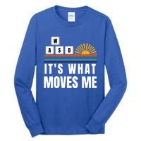 Wasd Its What Moves Me Keyboard Keys Funny Gamer Great Gift Tall Long Sleeve T-Shirt