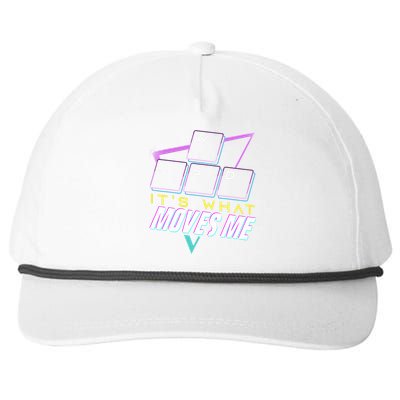 Wasd ItS What Moves Me Computer Nerd Gamers Snapback Five-Panel Rope Hat