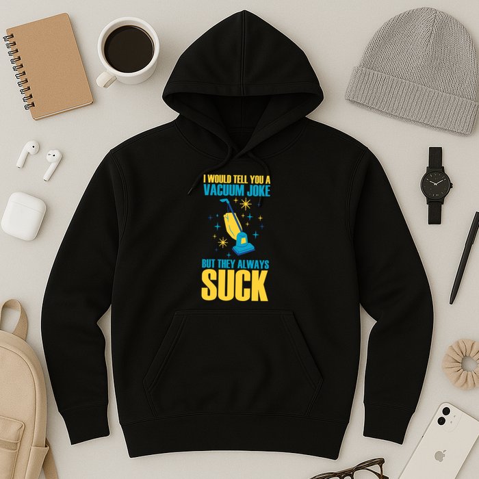 Wo I Would Tell You A Vacuum Joke But They Always Suck Hoodie