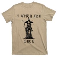 Women I Witch You Luck Halloween Witch Please T-Shirt