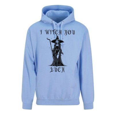 Women I Witch You Luck Halloween Witch Please Unisex Surf Hoodie