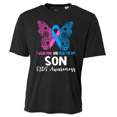 Wo I Wear For My Son Sids Awareness Support Cooling Performance Crew T-Shirt