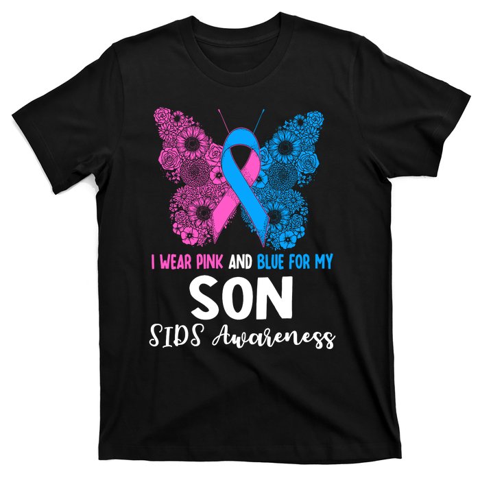 Wo I Wear For My Son Sids Awareness Support T-Shirt