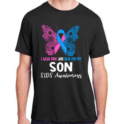 Wo I Wear For My Son Sids Awareness Support Adult ChromaSoft Performance T-Shirt