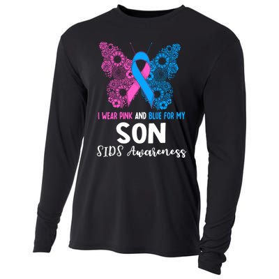 Wo I Wear For My Son Sids Awareness Support Cooling Performance Long Sleeve Crew