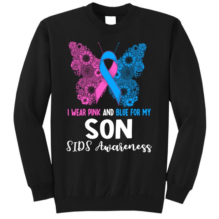 Wo I Wear For My Son Sids Awareness Support Tall Sweatshirt