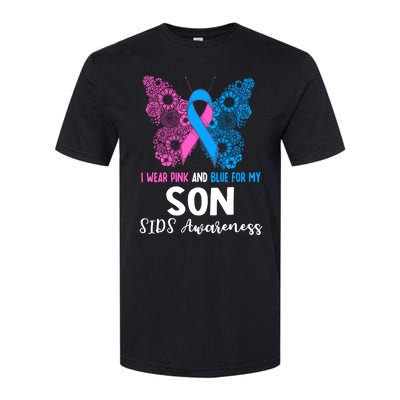 Wo I Wear For My Son Sids Awareness Support Softstyle CVC T-Shirt