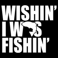 Wishin I Was Fishin City Backpack