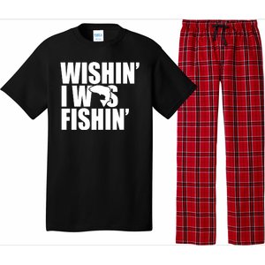 Wishin I Was Fishin Pajama Set