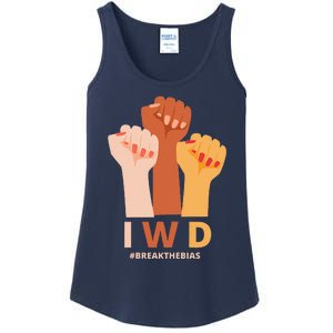 Womens International Women's Day Break The Bias Gender Equality Ladies Essential Tank