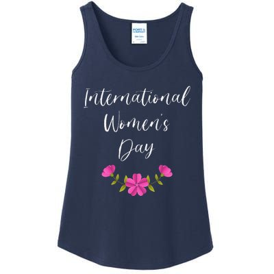 Womens International Women's Day Cool Queen Princess Family Lover Ladies Essential Tank