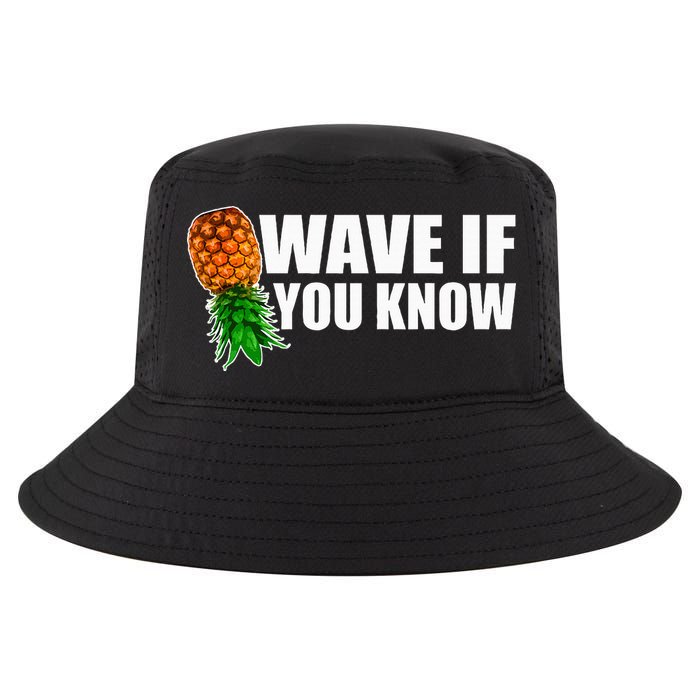 Wave If You Know. Upside Down Pineapple Cool Comfort Performance Bucket Hat