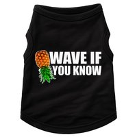 Wave If You Know. Upside Down Pineapple Doggie Tank
