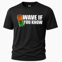 Wave If You Know. Upside Down Pineapple Performance Shirt