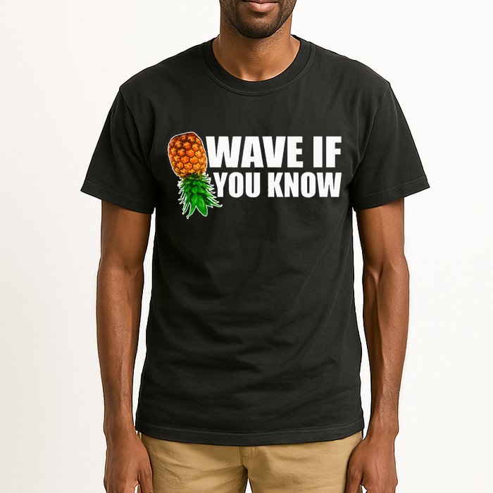 Wave If You Know. Upside Down Pineapple Tall T-Shirt