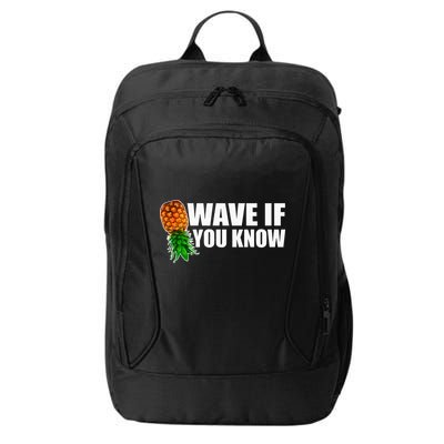 Wave If You Know. Upside Down Pineapple City Backpack