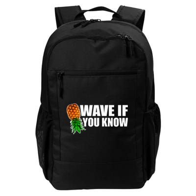 Wave If You Know. Upside Down Pineapple Backpack