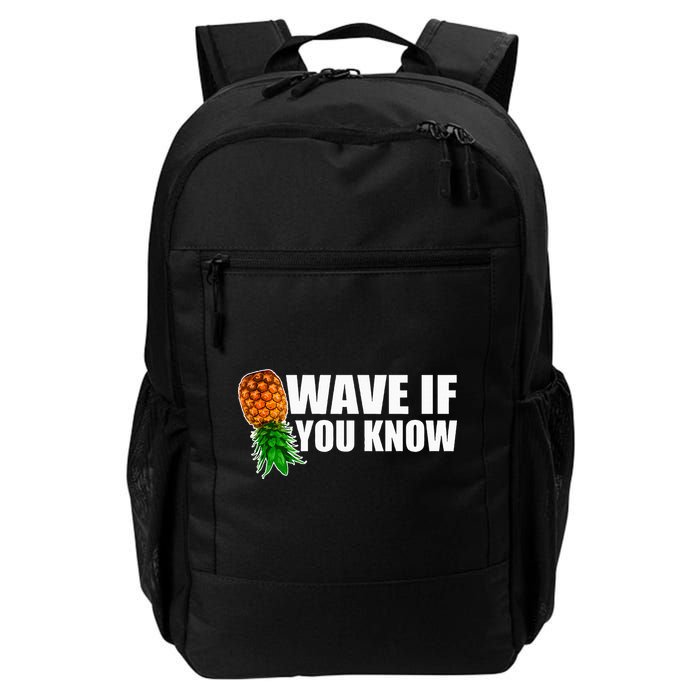 Wave If You Know. Upside Down Pineapple Backpack