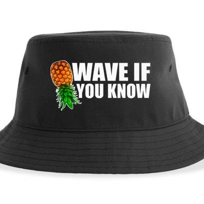 Wave If You Know. Upside Down Pineapple Sustainable Bucket Hat