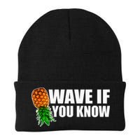 Wave If You Know. Upside Down Pineapple Beanie