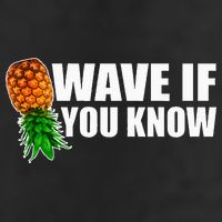 Wave If You Know. Upside Down Pineapple Beanie