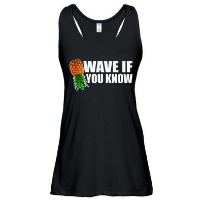 Wave If You Know. Upside Down Pineapple Ladies Essential Flowy Tank