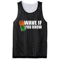 Wave If You Know. Upside Down Pineapple Mesh Reversible Basketball Jersey Tank