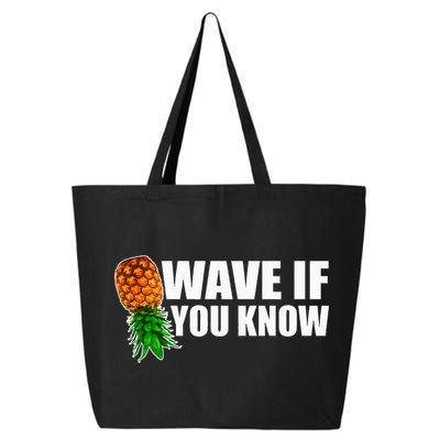 Wave If You Know. Upside Down Pineapple 25L Jumbo Tote
