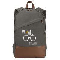 Wizard In Training  Cotton Canvas Backpack