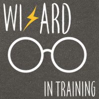 Wizard In Training  Cotton Canvas Backpack