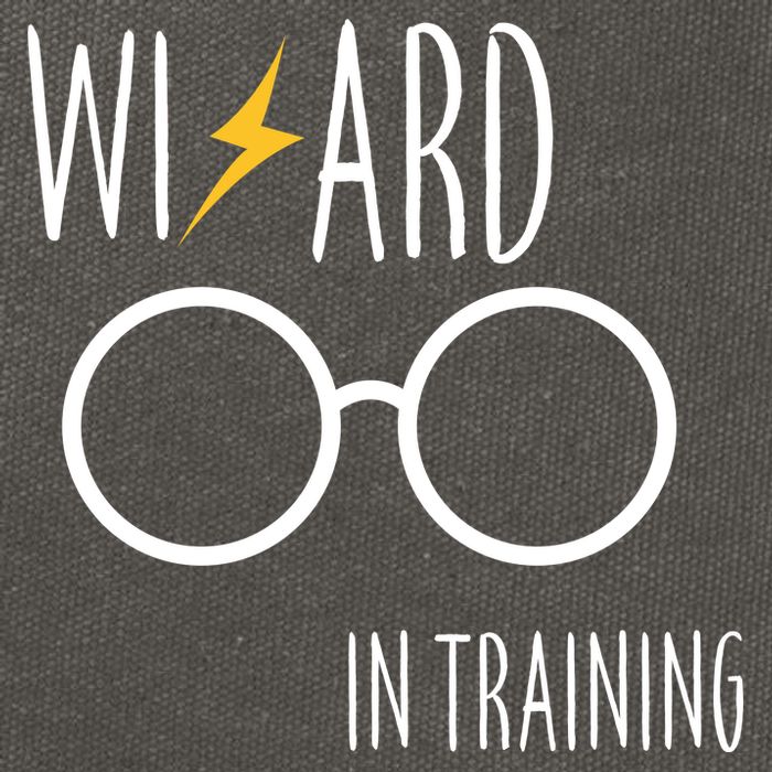 Wizard In Training  Cotton Canvas Backpack